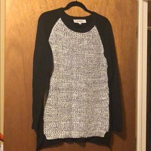 Black & White Mid-Weight Sweater